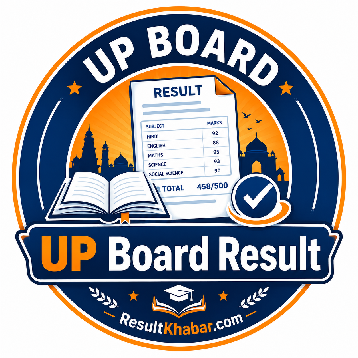 UP Board Result 2026 Logo